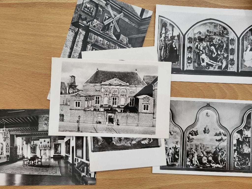 ansicht LEIDEN Lakenhal (6x), Ophalen, Voor 1920, Zuid-Holland