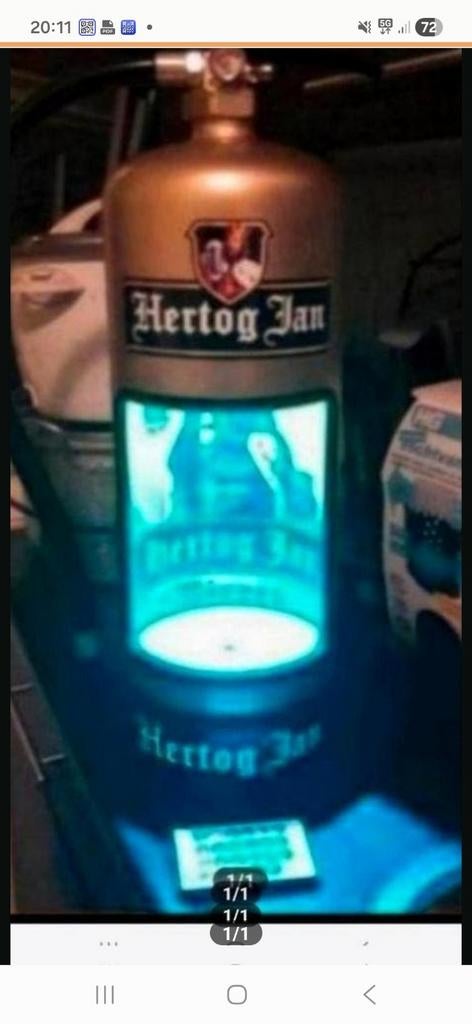 Te koop nieuwe hertog - jan bier item, Ophalen of Verzenden, Hertog Jan