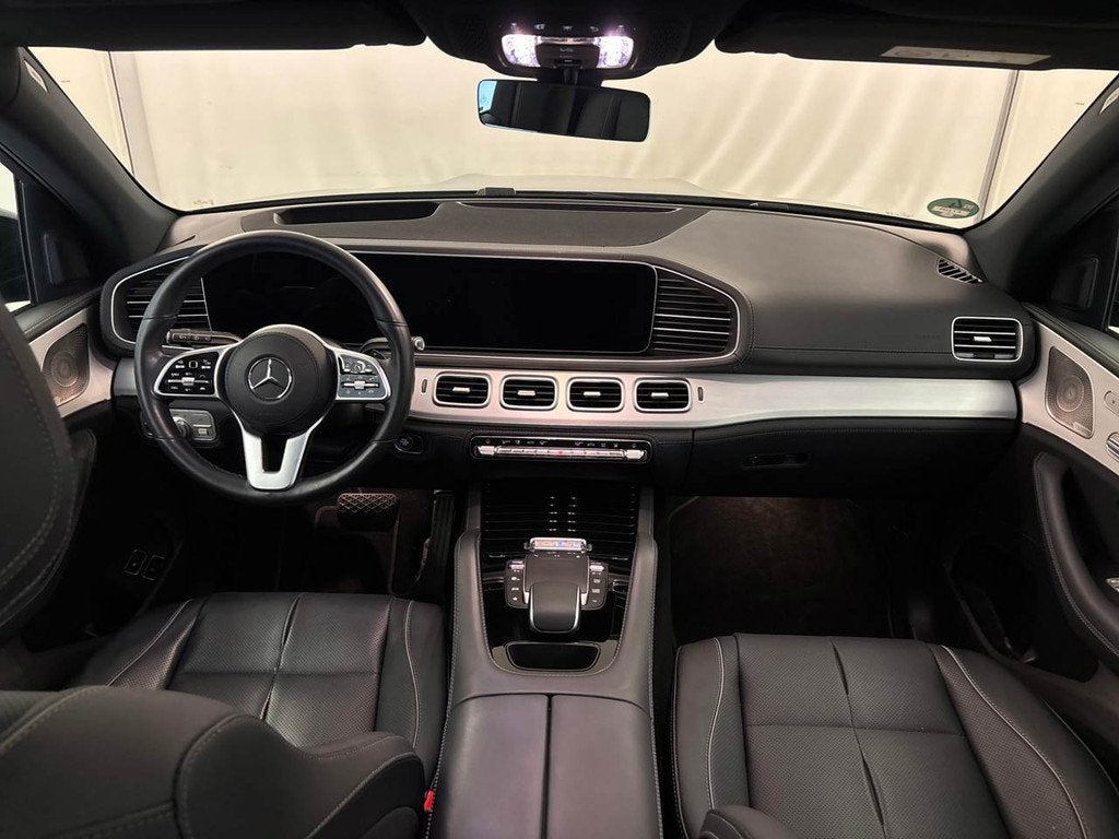Mercedes-Benz GLE-klasse 350 e 4MATIC AMG - Distronic+ - Mas, Auto's, Mercedes-Benz, Gebruikt, Zwart, 4 cilinders, Blauw