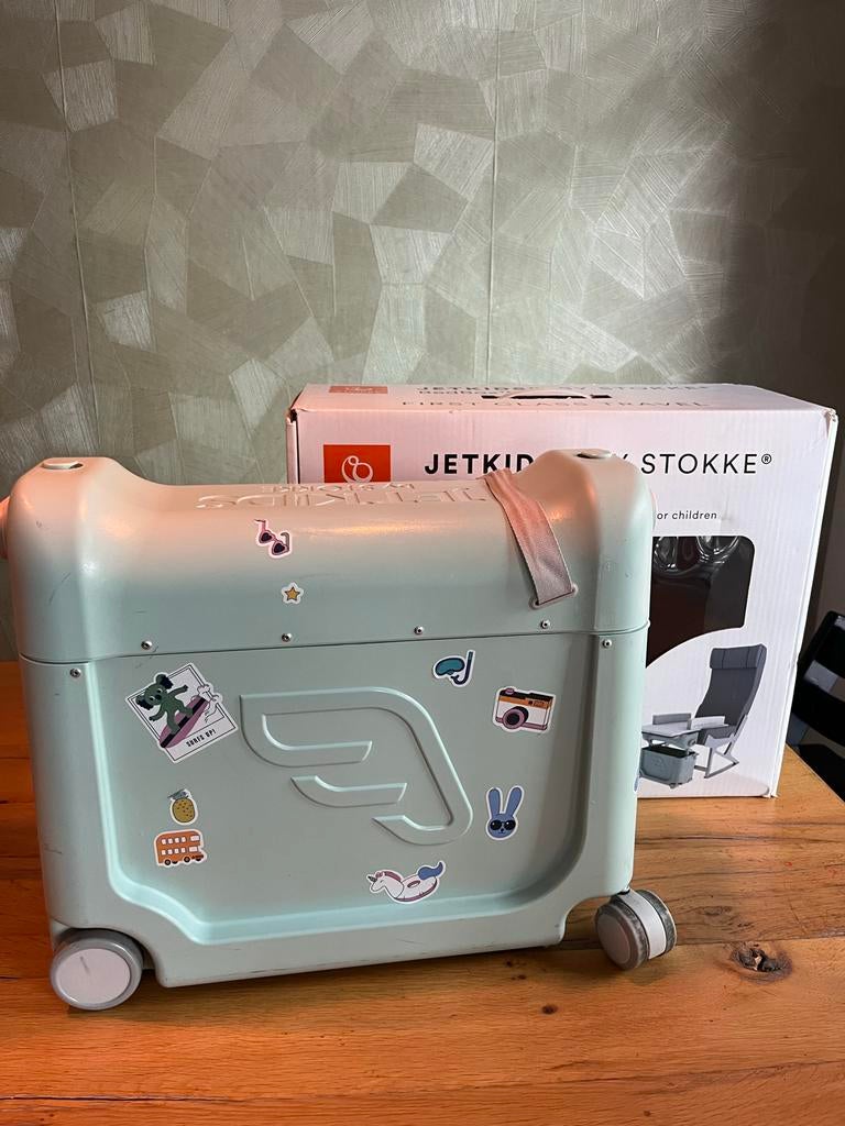 JetKids by Stokke BedBox Koffer - Ideaal voor Reizen, Kinderen en Baby's, Ophalen, Gebruikt