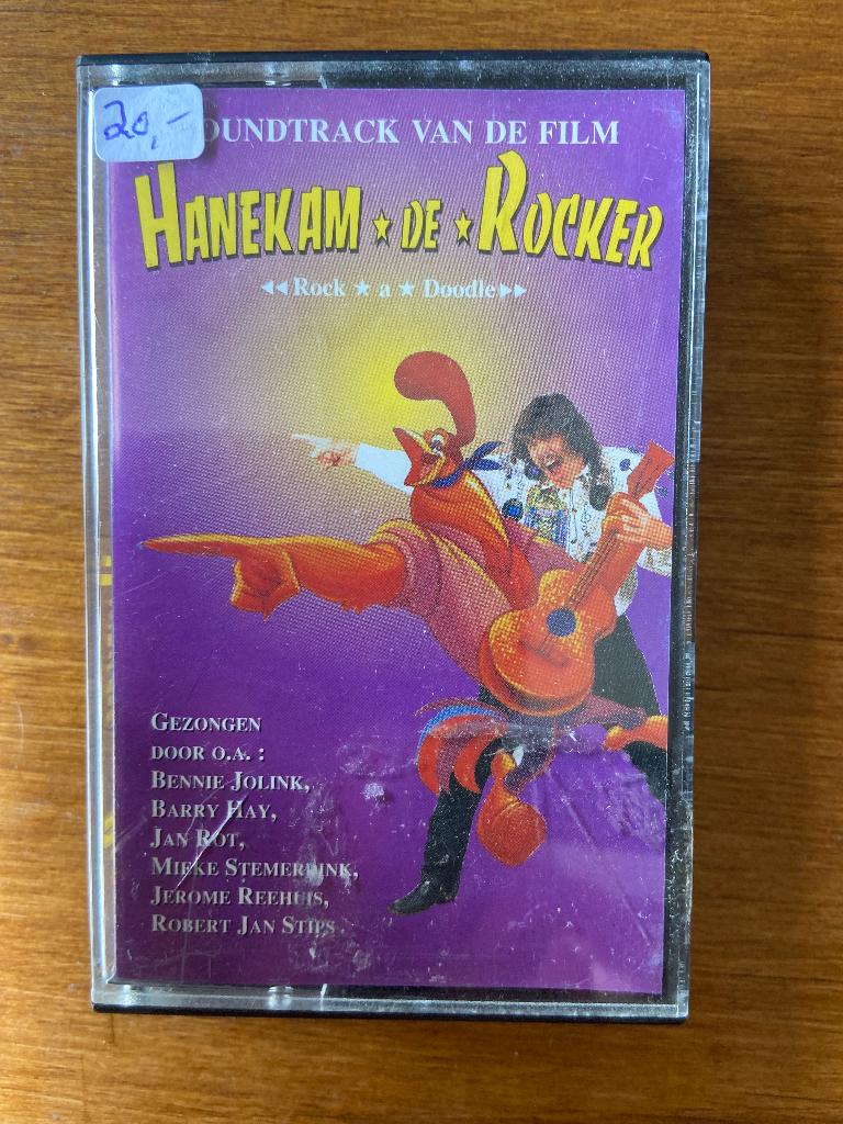 Hanekam de Rocker soundtrack, Gebruikt, 1 bandje, Ophalen of Verzenden, Voorbespeeld