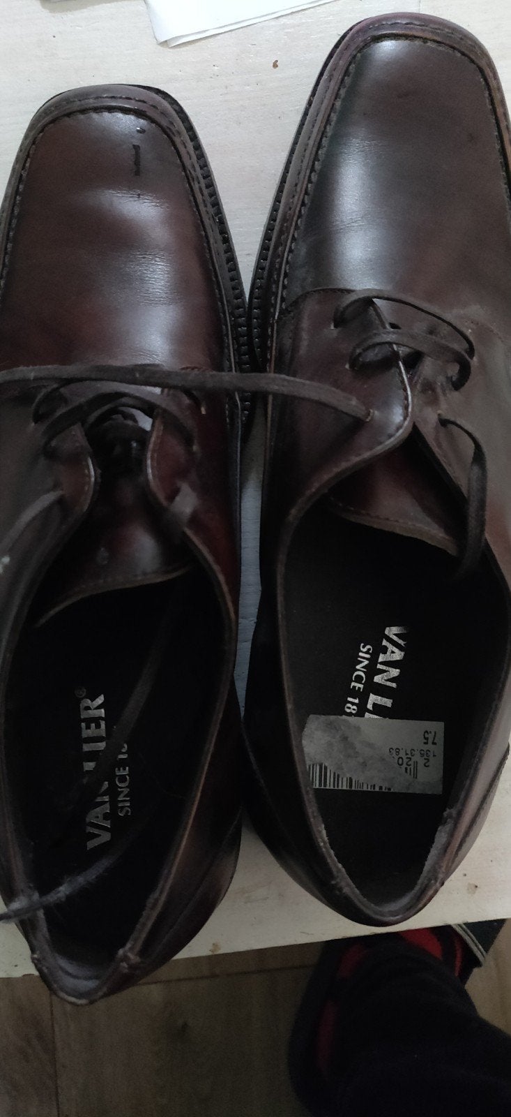Nieuwe Van Lier. Nette Schoenen Maat 7.5, Bruin, Van Lier, Nieuw, Ophalen of Verzenden