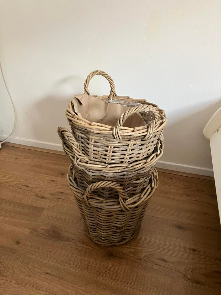 Drie planten bak, Ophalen, Kunststof, Minder dan 30 cm, Rond