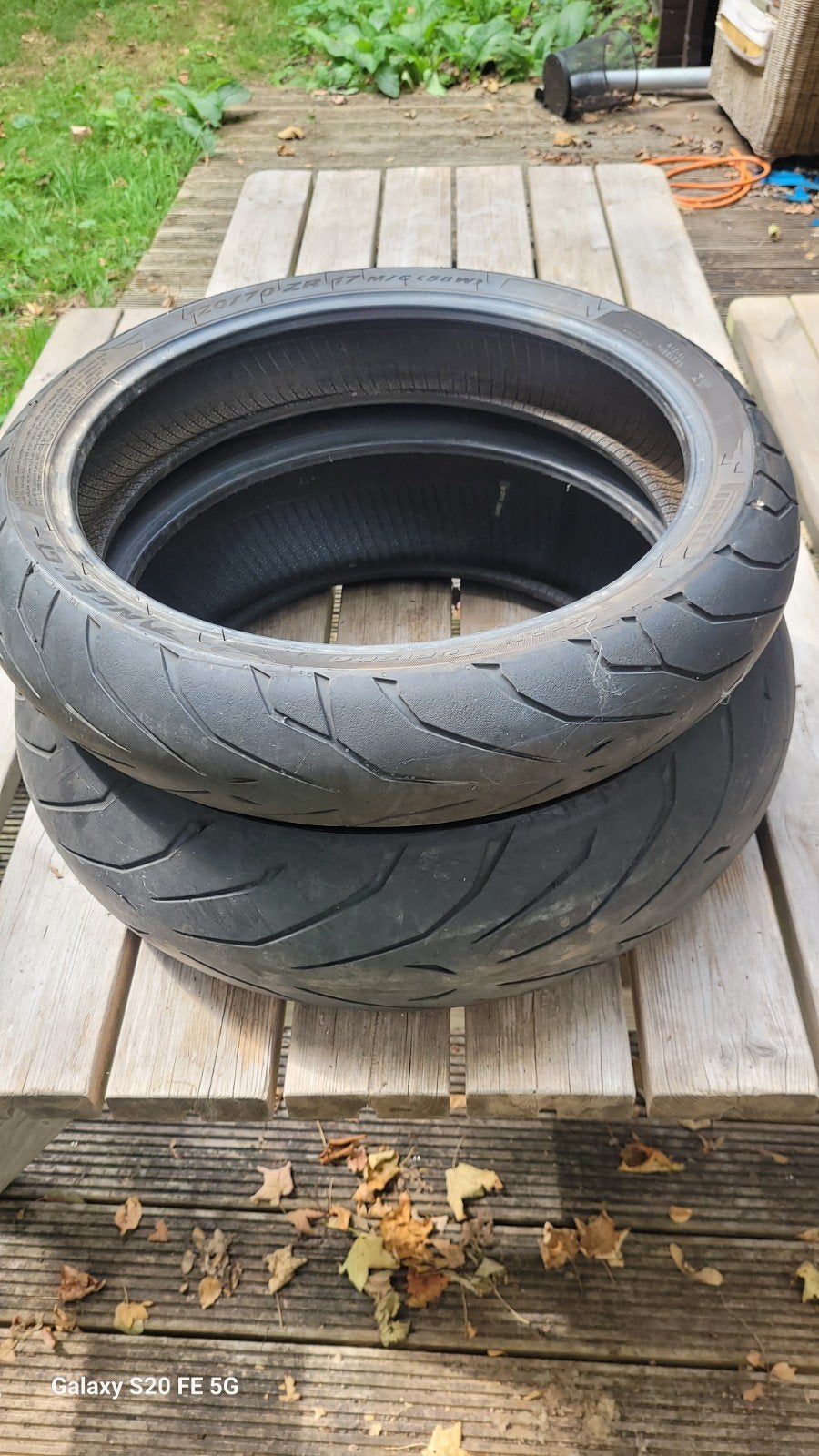 Zit je Pirelli Angel GT banden, Motoren, Ophalen