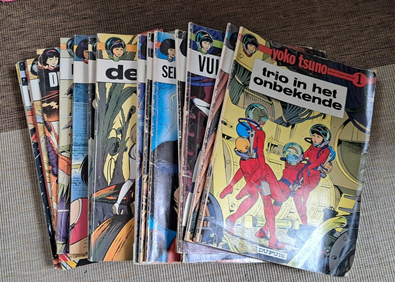 Yoko Tsuno stripboeken nr 1 t/m 21, Complete serie of reeks, Ophalen of Verzenden, Gelezen, Roger Leloup