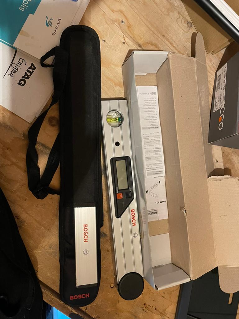 Bosch Hoekmeter DWM 40 L, Ophalen of Verzenden, Zo goed als nieuw