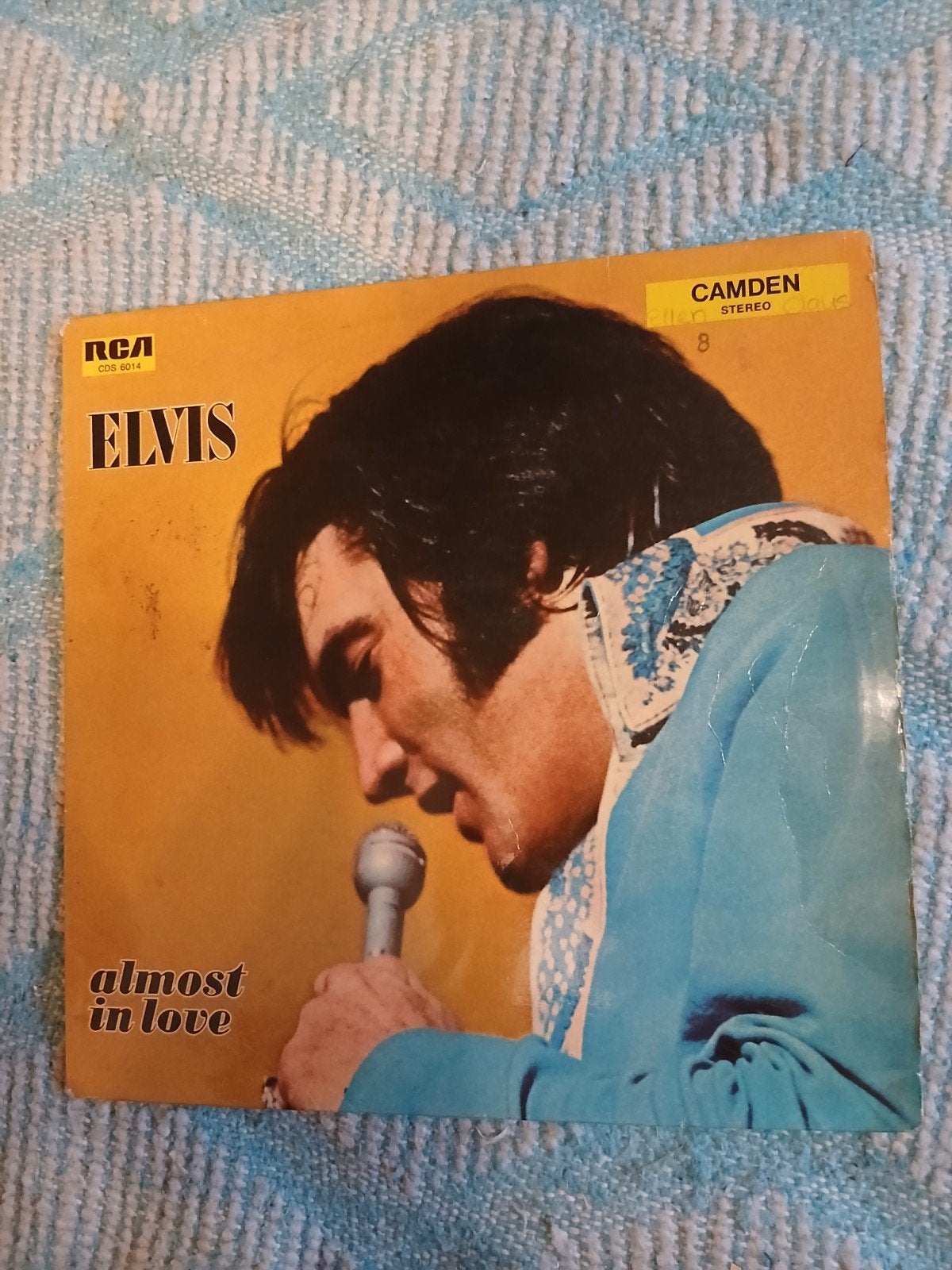 Elvis Presley - Almost in Love LP (RCA Camden), Inclusief binnenhoes, Ophalen of Verzenden, Gebruikt, 12 inch