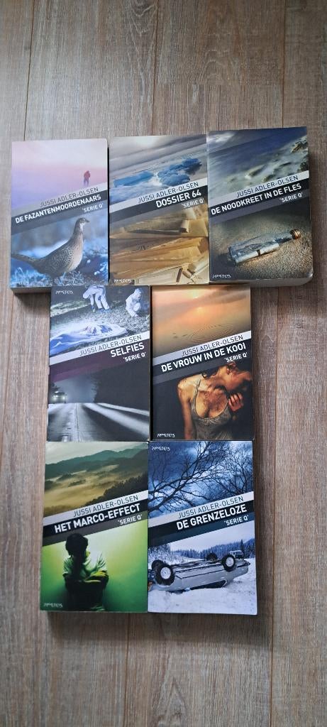 7 BOEKEN van JUSSI ADLER OLSEN  Thrillers, Boeken, Thrillers, Ophalen of Verzenden, Zo goed als nieuw, Jussi Adler-Olsen, Nederland