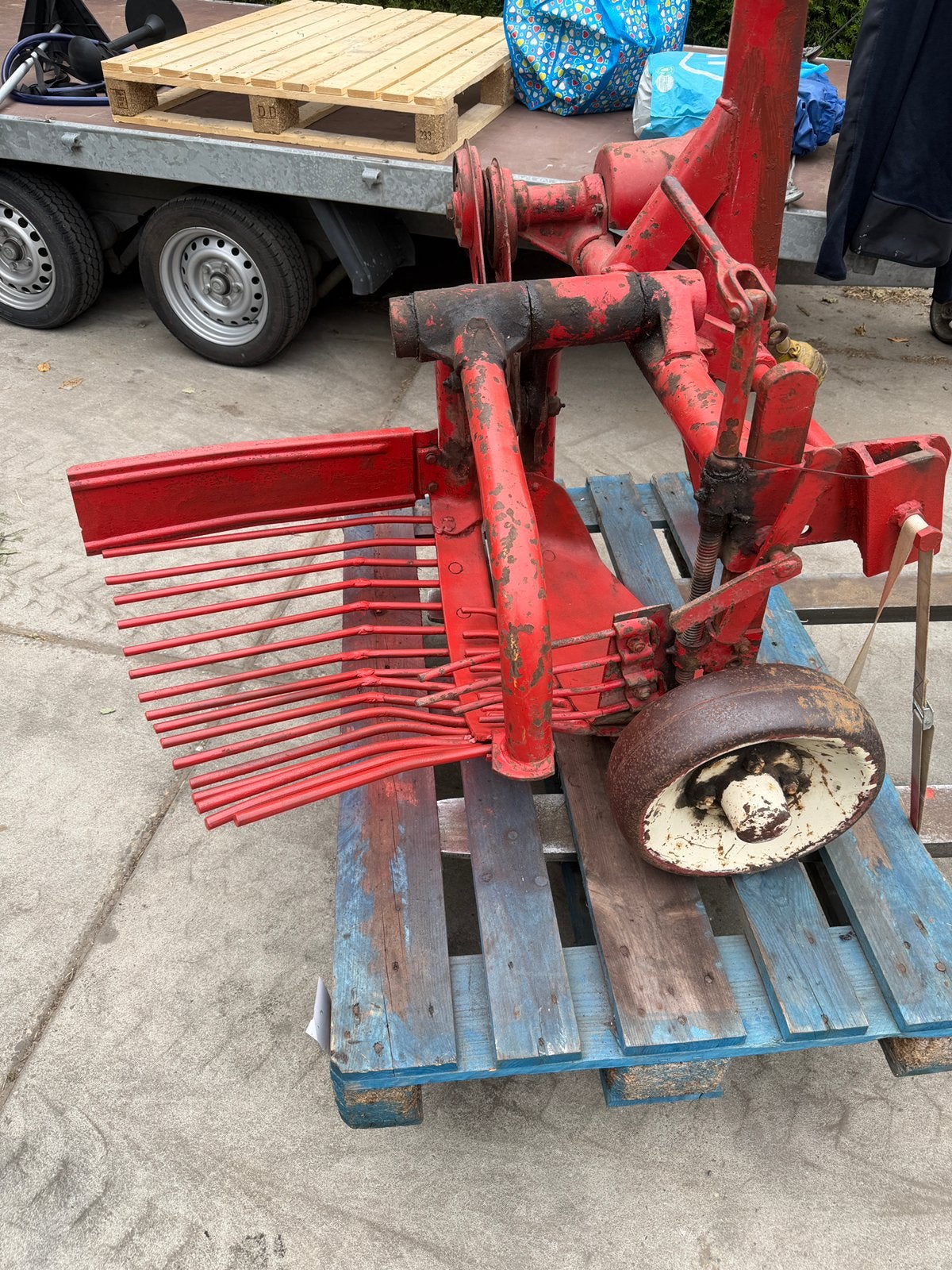Aardappelrooier Helwig sohne, Ophalen of Verzenden, Zo goed als nieuw, Dieselmotor