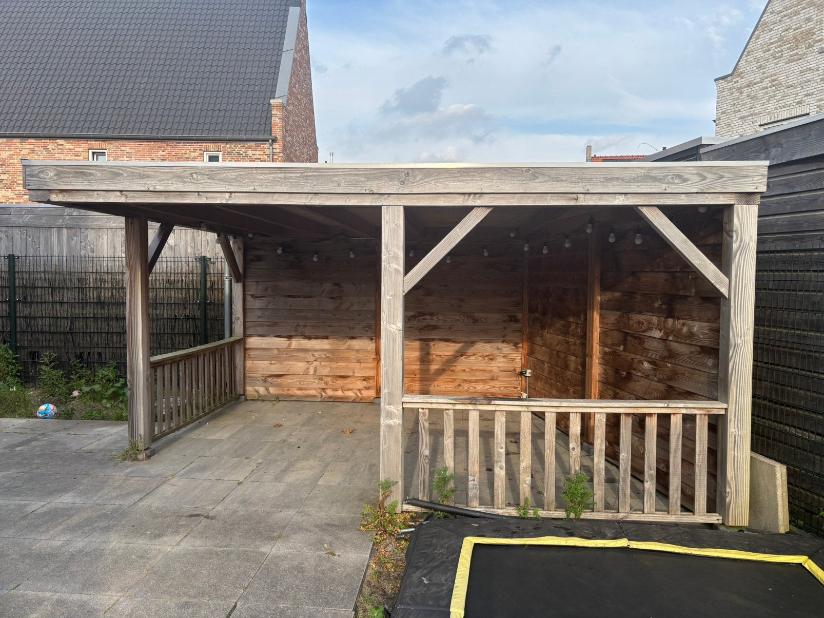 Overkapping GRATIS (zelf demonteren), Tuin en Terras, Overkappingen, Ophalen, Gebruikt