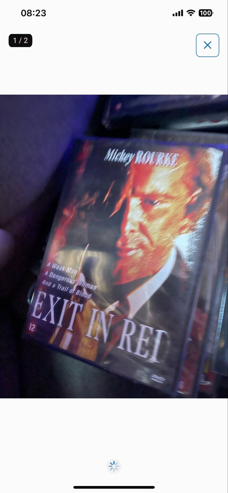 Exit in Red - Mickey Rourke DVD, Psychologische thriller, Nederlands, Ophalen of Verzenden, Zo goed als nieuw
