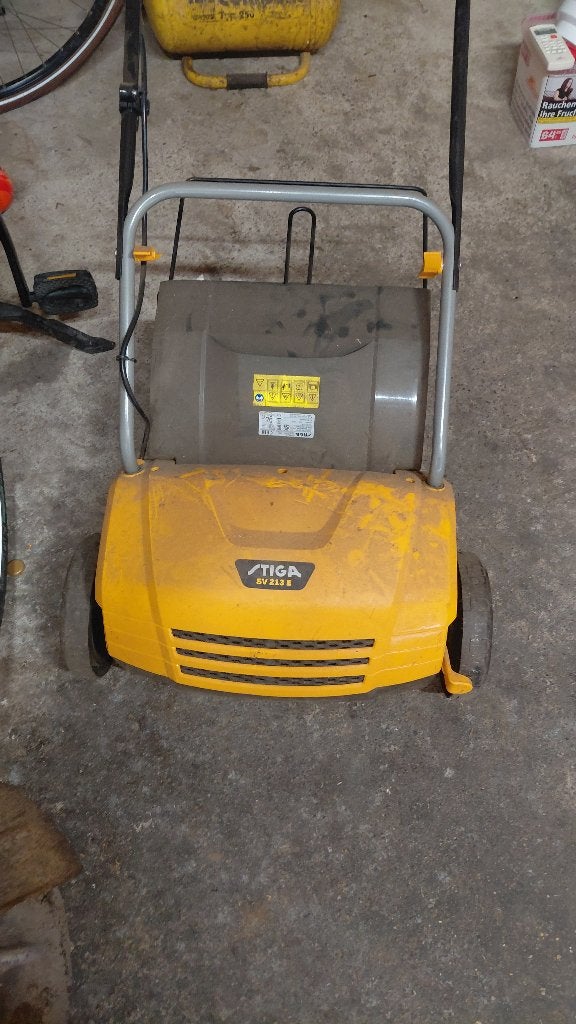 Verticuteermachine, Ophalen, Gebruikt, Elektrisch, Stiga