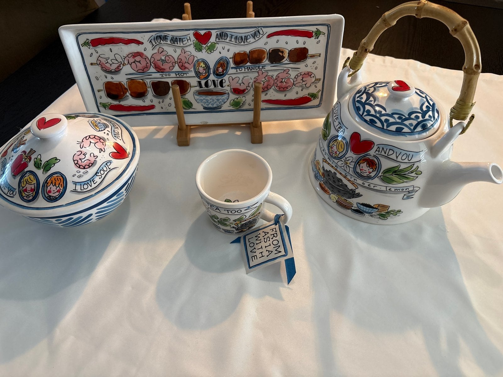 Blond Amsterdam From Asia With Love, Huis en Inrichting, Keuken | Servies, Ophalen, Aziatisch, Gebruikt, Keramiek