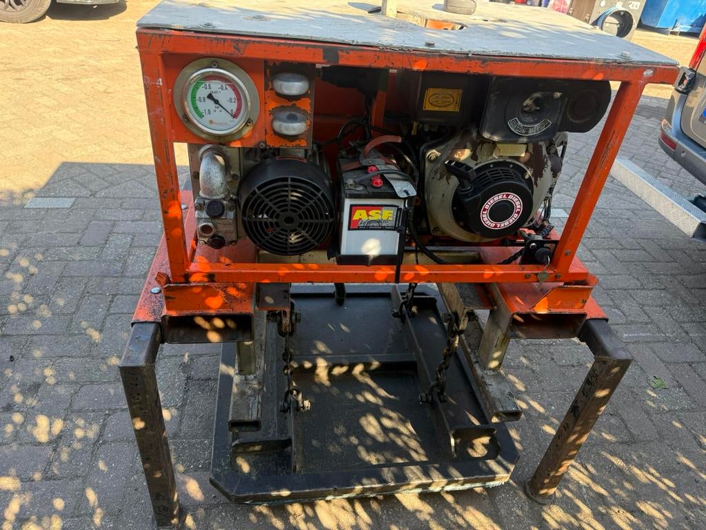 Hamevac vacuum unit diesel, Ophalen of Verzenden, Zo goed als nieuw