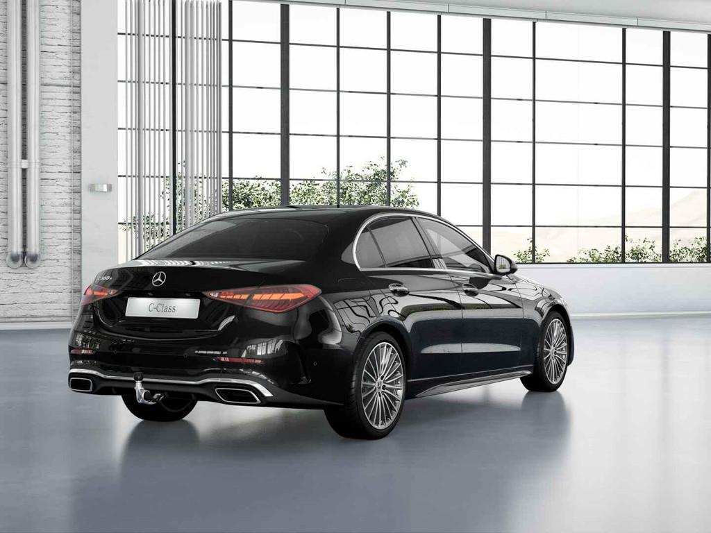 Mercedes-Benz C-Klasse Limousine 300 e Business Solution AMG, Auto's, Automaat, Achterwielaandrijving, 1800 kg, Zwart