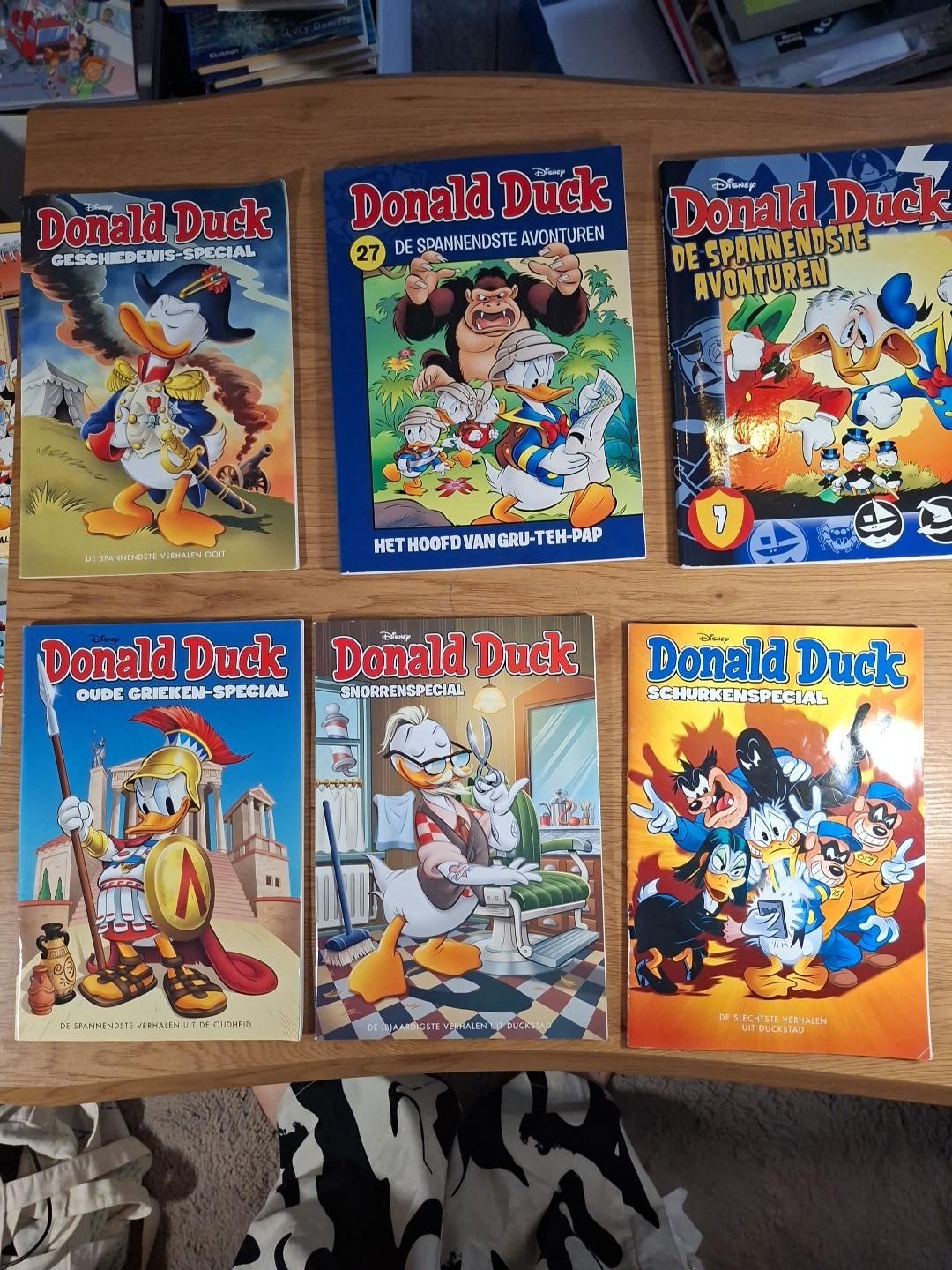6 Donald Duck Specials – Zo goed als nieuw – Verzamelbundel, Meerdere comics, Ophalen of Verzenden, Zo goed als nieuw, Europa