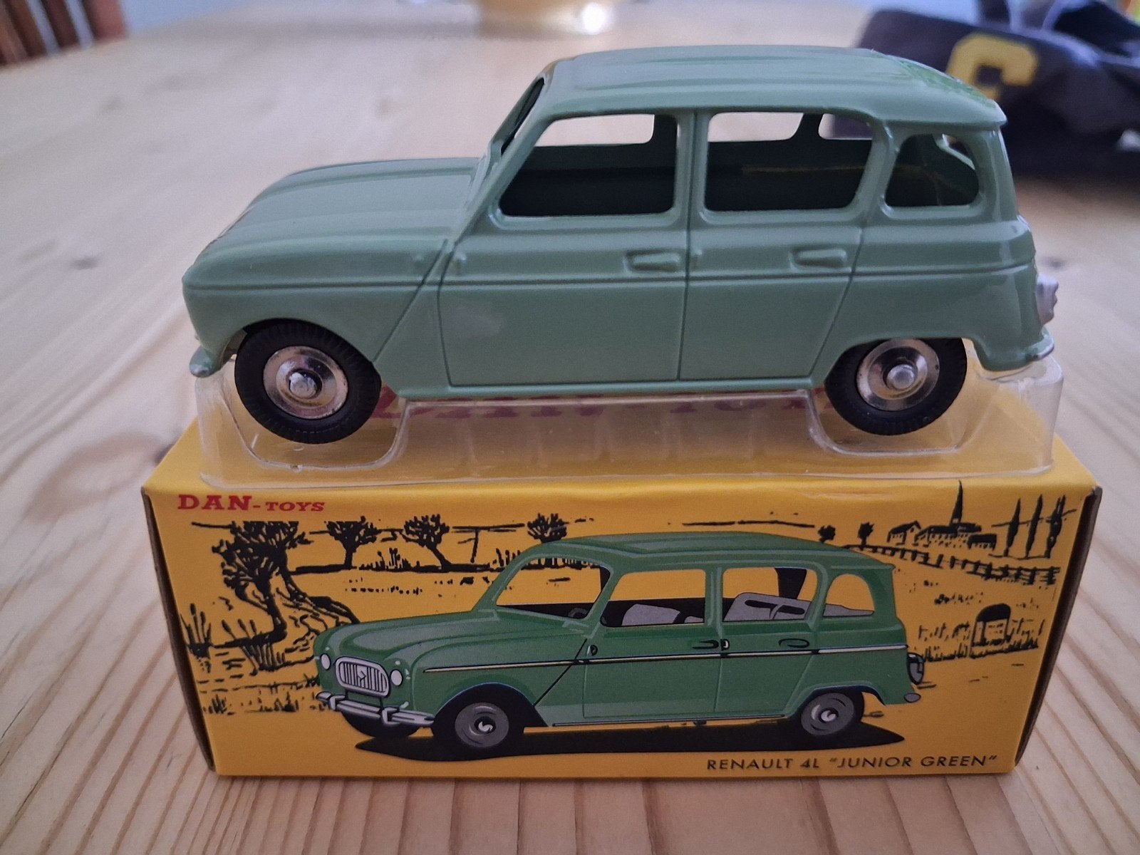 Dinky Dan Toys Renault 4, Ophalen of Verzenden, Nieuw, Auto, Dinky Toys