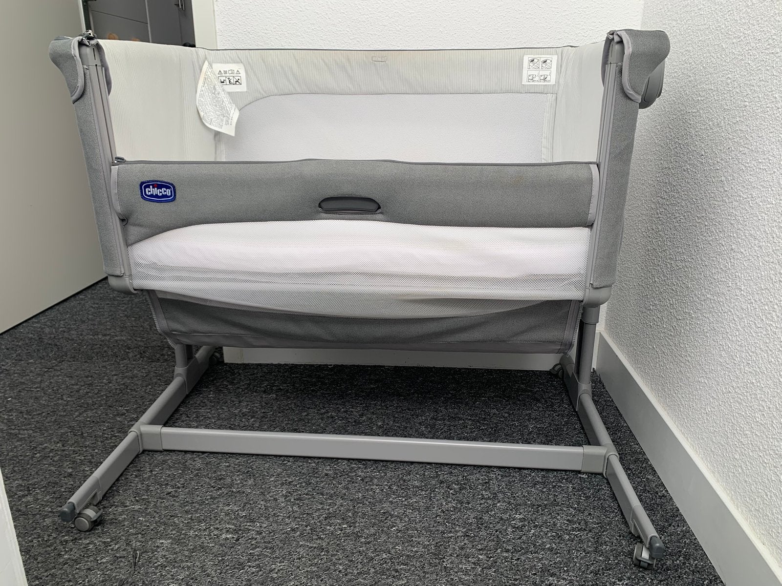 Chicco co-sleeper next to me - magic, Ophalen, Zo goed als nieuw, Wieg