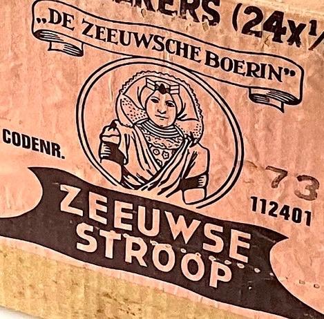 Zeeuwsche Boerin - Oude verpakkingen jaren 60/70, Verzamelen, Merken en Reclamevoorwerpen, Verzenden, Gebruikt, Verpakking