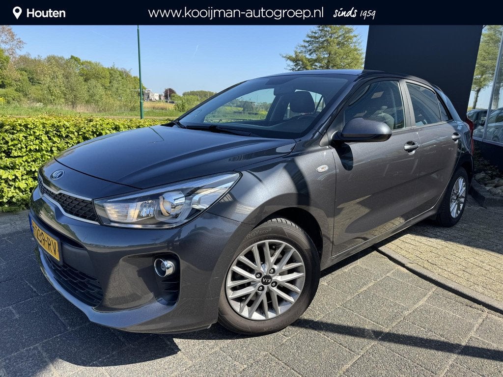 Kia Rio 1.0 TGDI DynamicLine Eerste Eigenaar Dealeronderhoud, Auto's, Kia, Bedrijf, Te koop, Rio, ABS, Achteruitrijcamera, Airbags