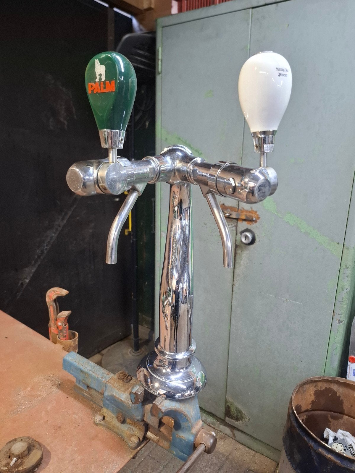 Bierpomp met twee taps - Palm en Hertog Jan, Zakelijke goederen, Ophalen of Verzenden