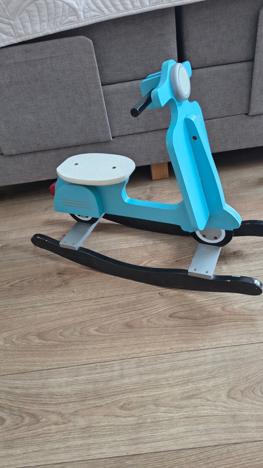 houten bobbel schommel  scooter Jip, Ophalen of Verzenden