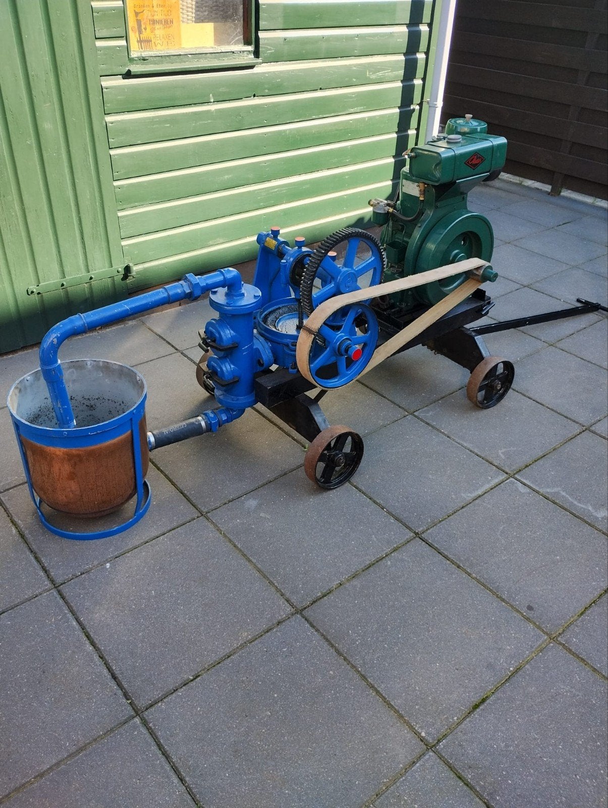 Petter paz1 stationaire motor, Ophalen, Gebruikt, Benzinemotor