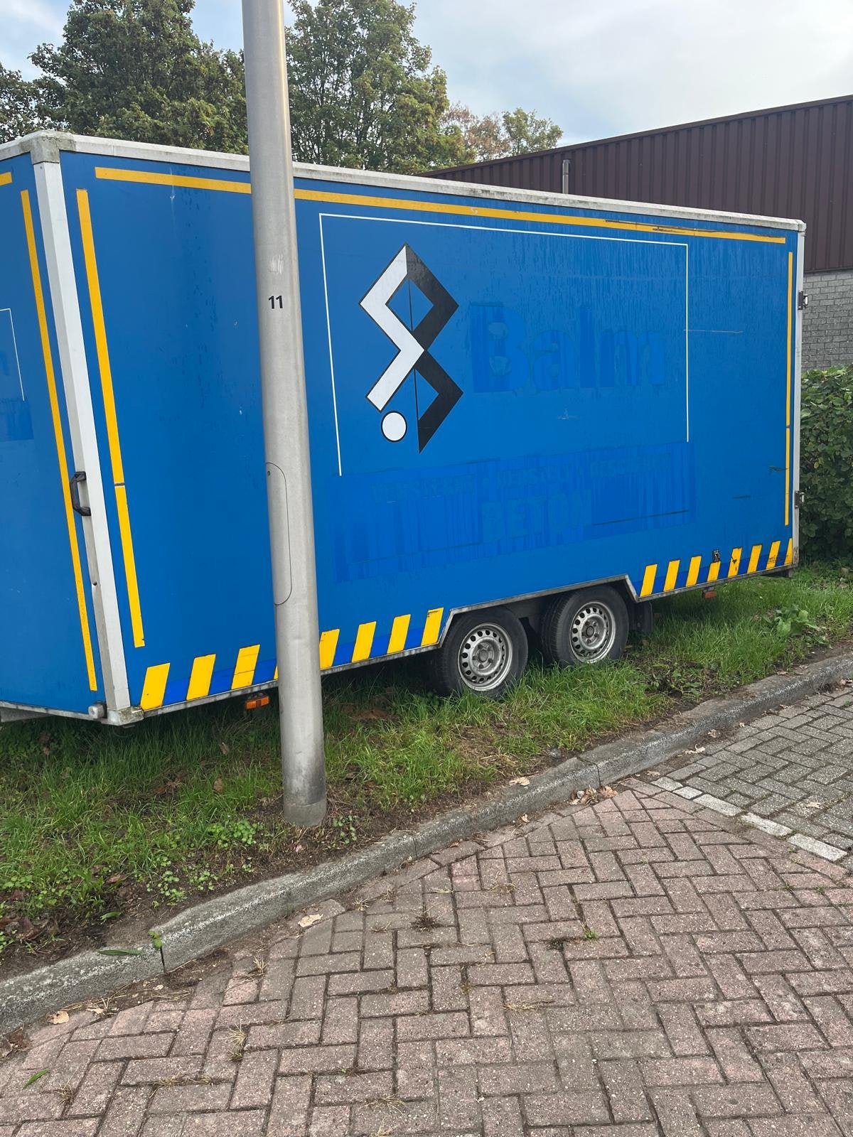 Mega grote gesloten aanhanger koopje  !!! ✅, Auto diversen, Ophalen of Verzenden, Zo goed als nieuw
