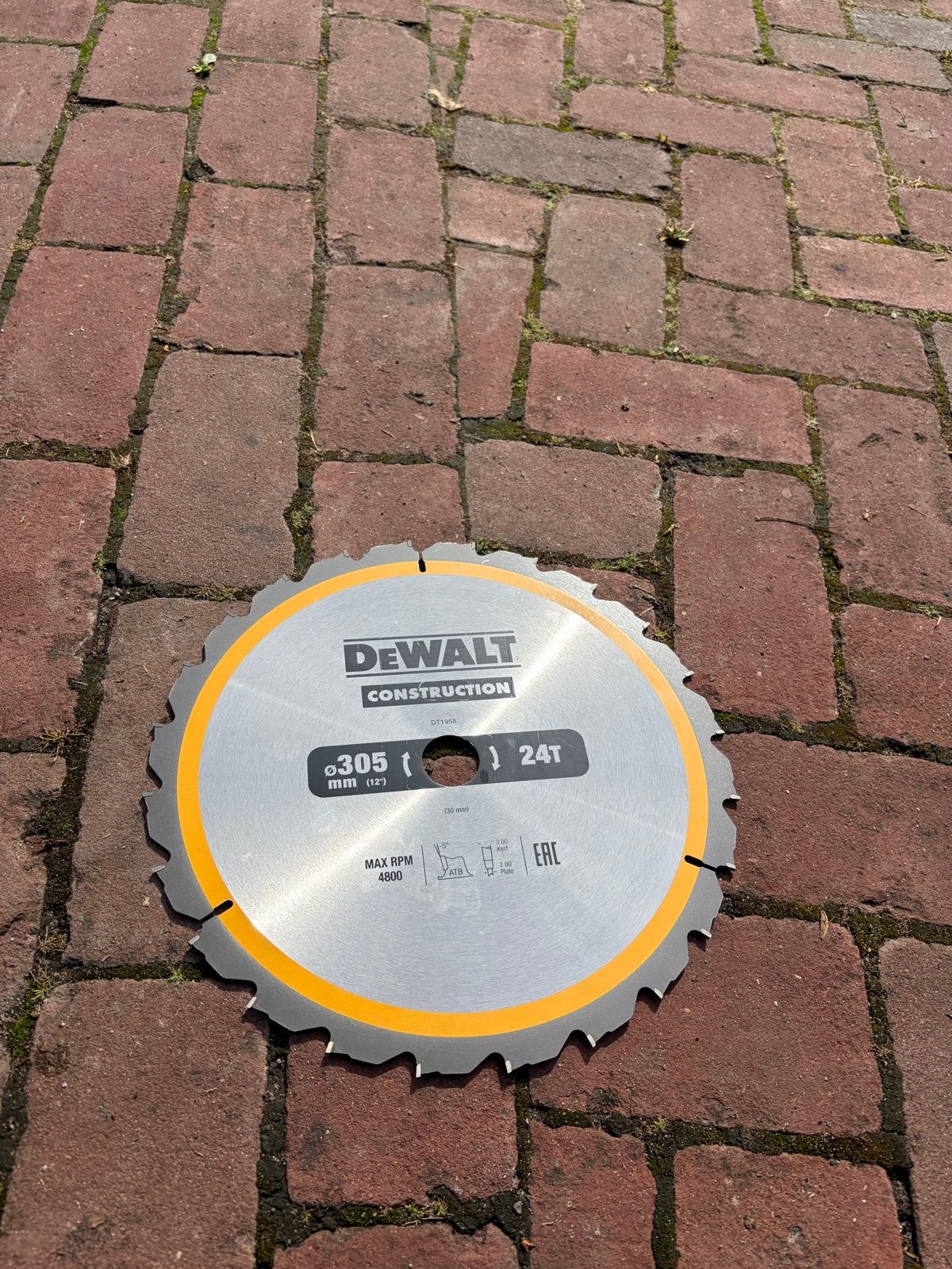 Dewalt zaagblad nieuw, Cirkelzaag, 70 mm of meer, Nieuw, Ophalen of Verzenden