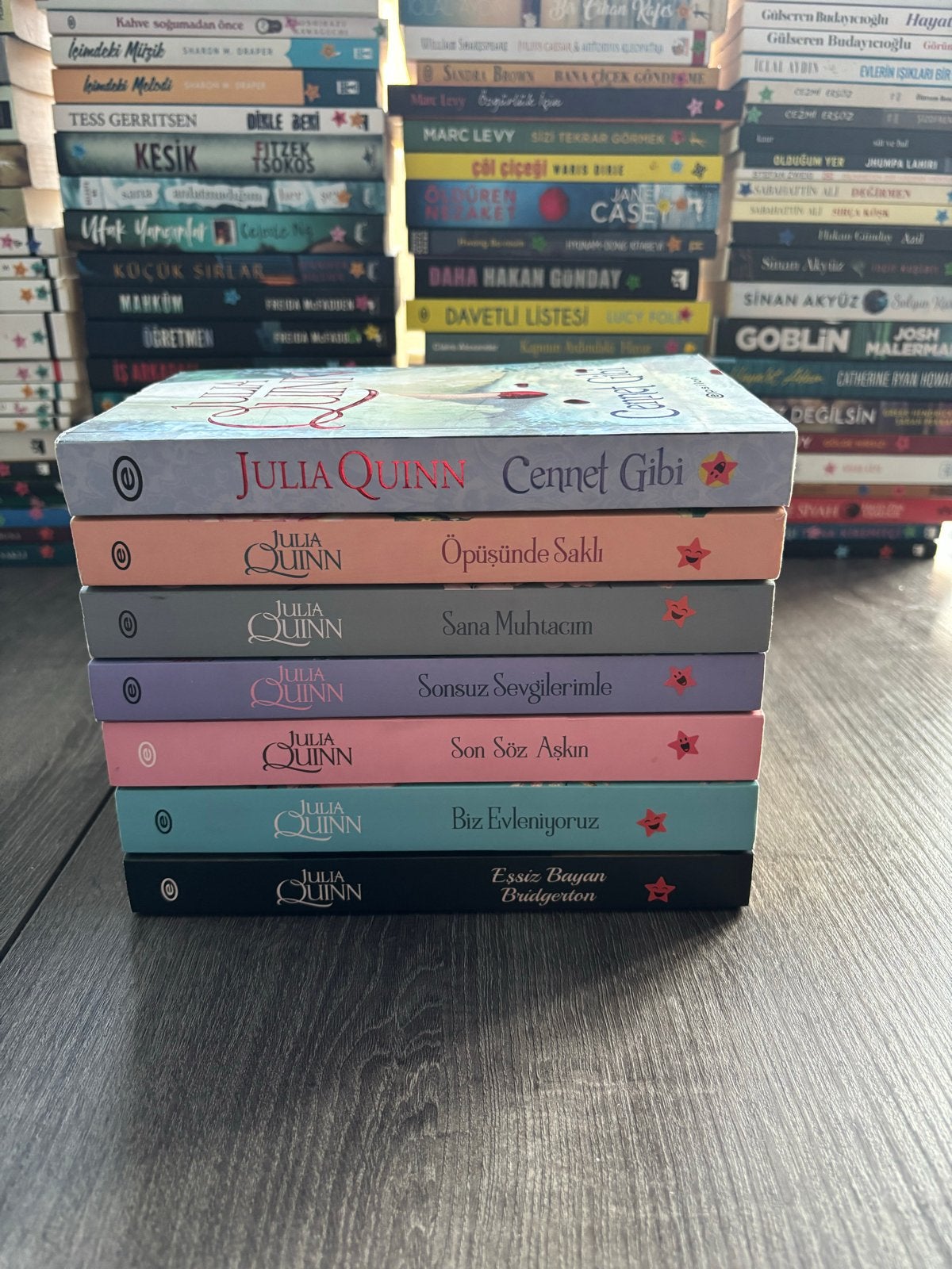Julia Quinn Bridgerton Boeken Set (7 boeken), Boeken, Ophalen of Verzenden, Gelezen, Wereld overig