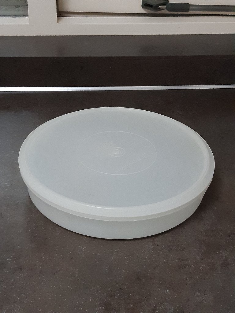 Tupperware taart/vlaai/voorraad doos uitmuntend 32 cm, Ophalen of Verzenden, Zo goed als nieuw, Overige typen