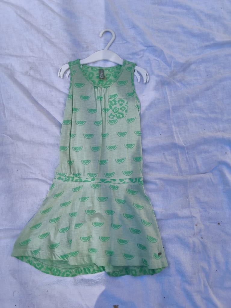 Groen jurkje jilly - shoeby maat 104, Ophalen of Verzenden