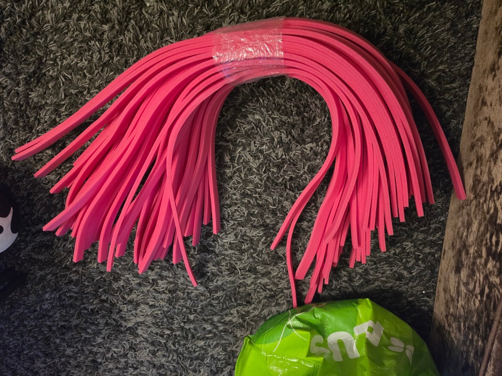 40 Roze Foam Repen voor Decoratie & Carnaval Hoeden, Roze, Overige thema's, Nieuw, Ophalen of Verzenden