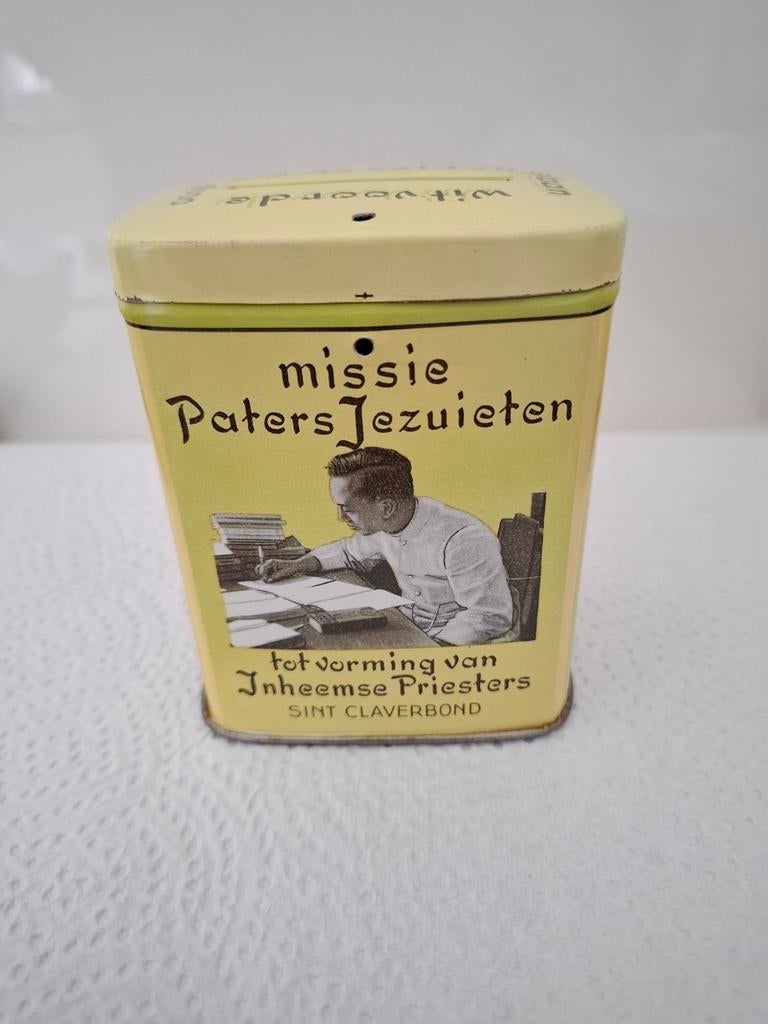 Missiebusje Paters Jezuïeten Sint Claverbond Nijmege, Ophalen of Verzenden