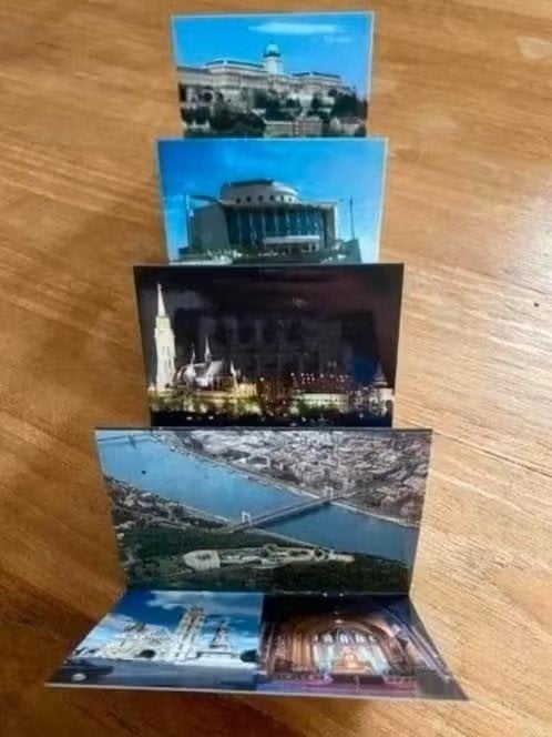 Fotomapje Boedapest ( Budapest jaren 70/80 ) Hongarije, Verzamelen, Ansichtkaarten | Buitenland, Ophalen of Verzenden, 1960 tot 1980