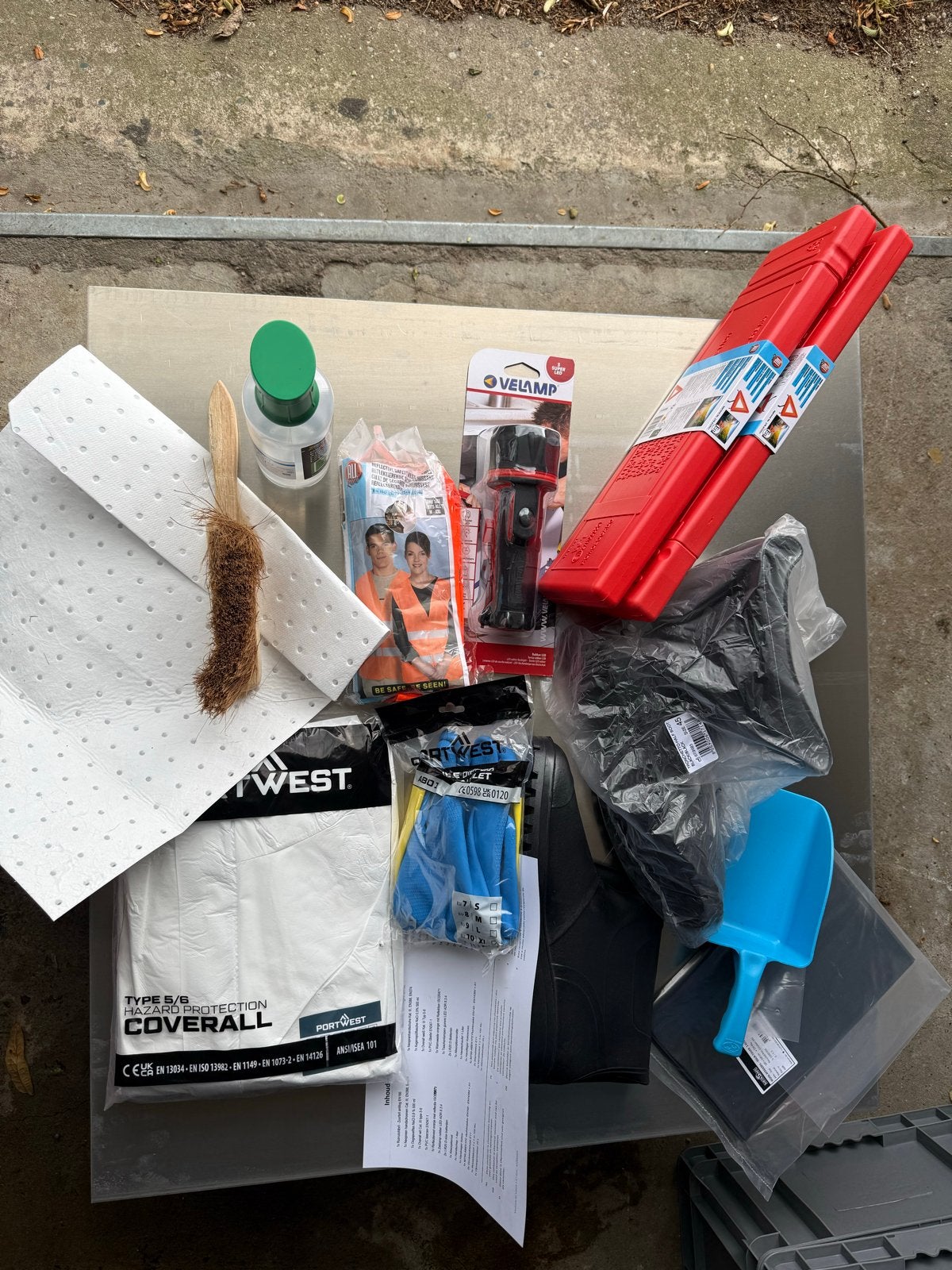 Complete ADR Kit in stevige blauwe koffer, Ophalen of Verzenden, Nieuw