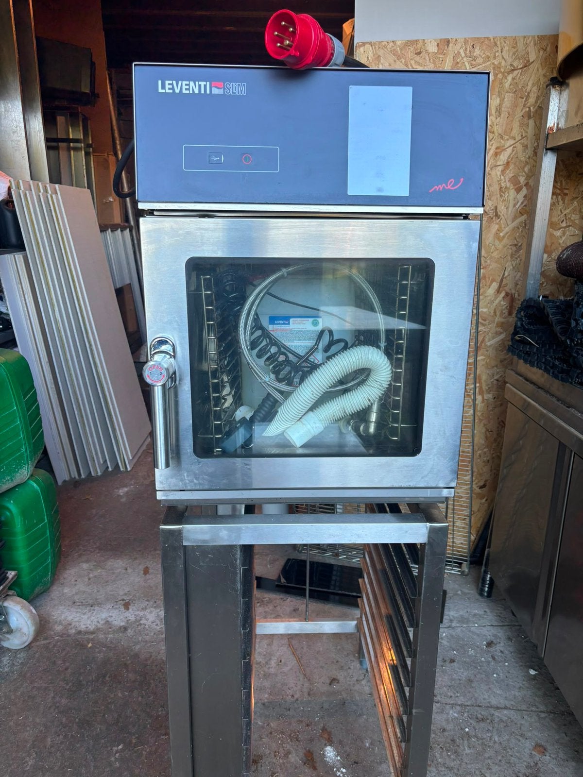 Leventi Slim 1.06 HE2 MM ME Combi-steamer met onderstel, Ophalen, Gebruikt, Ovens, Magnetrons en Steamers