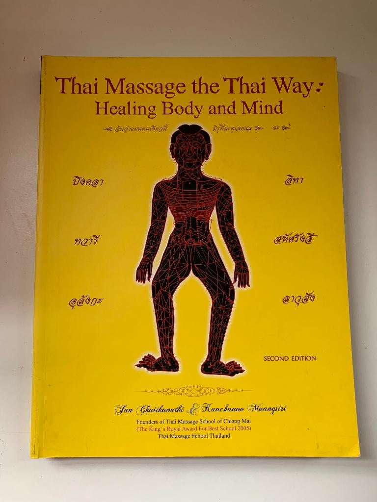 Thai massage the Thai way Healing body and mind Chaithavuti, Ophalen of Verzenden, Zo goed als nieuw, Overige typen