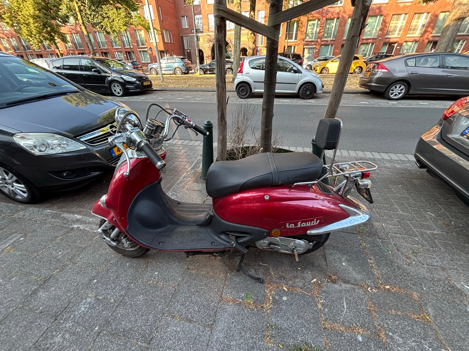 La Souris Scooter - Rood, Goed Onderhouden, Ophalen, Gebruikt, Benzine, Overige merken
