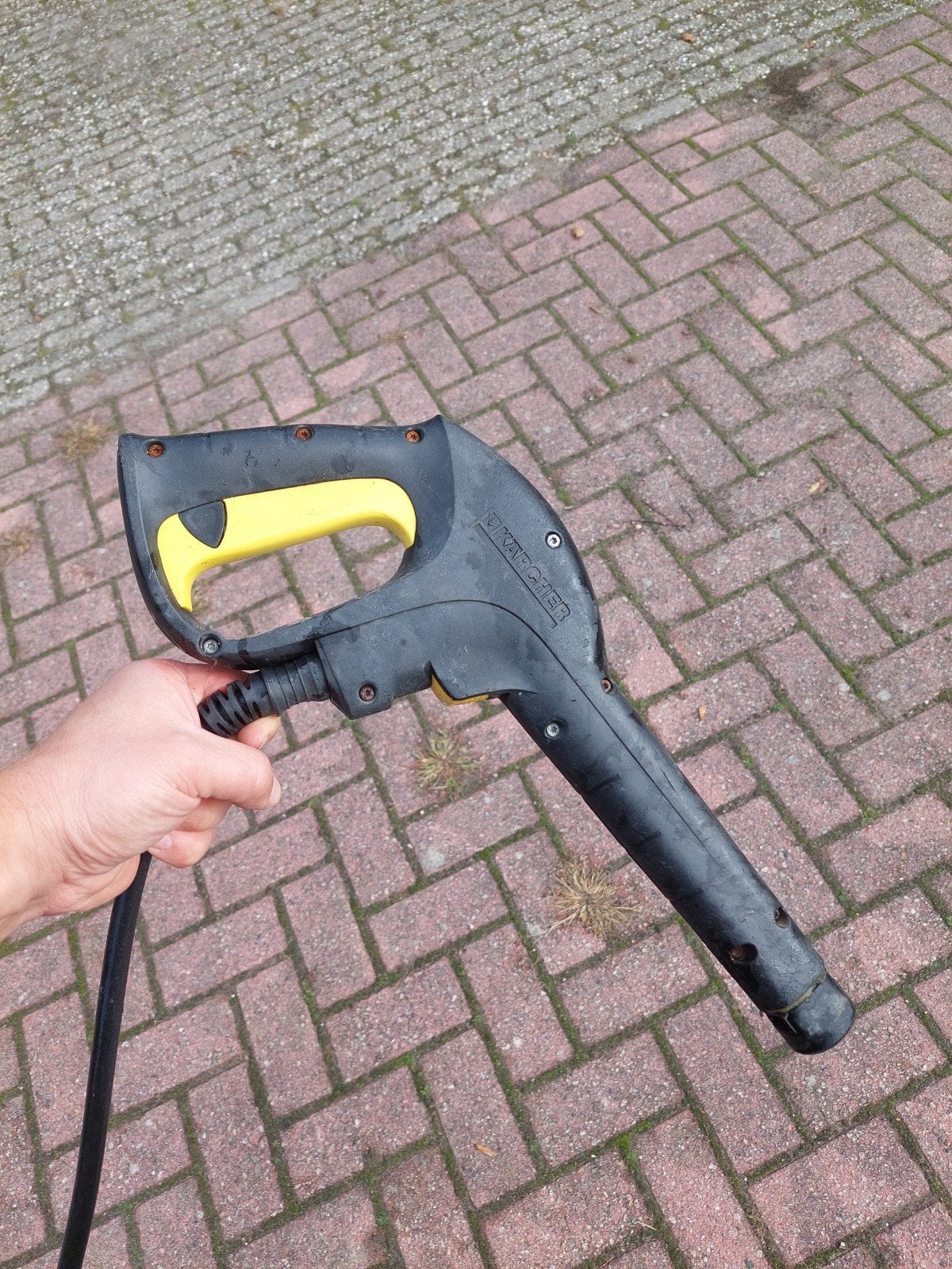 2x Karcher Spuitpistool met Slang - Gebruikt, Ophalen of Verzenden, Gebruikt, Overige typen