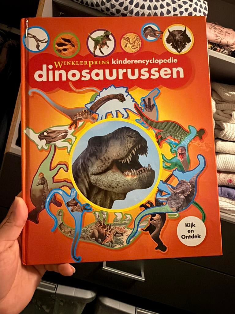 kinderencyclopedie Dinosaurussen autor Caroline Bingham, Boeken, Kinderboeken | Jeugd | onder 10 jaar, Ophalen of Verzenden, Zo goed als nieuw