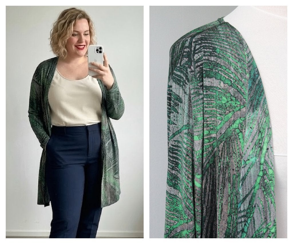 Elisa Cortes - NIEUW mooi designer vest - groen - maat 48, Verzenden, Elisa Cortes, Maat 46/48 (XL) of groter, Nieuw