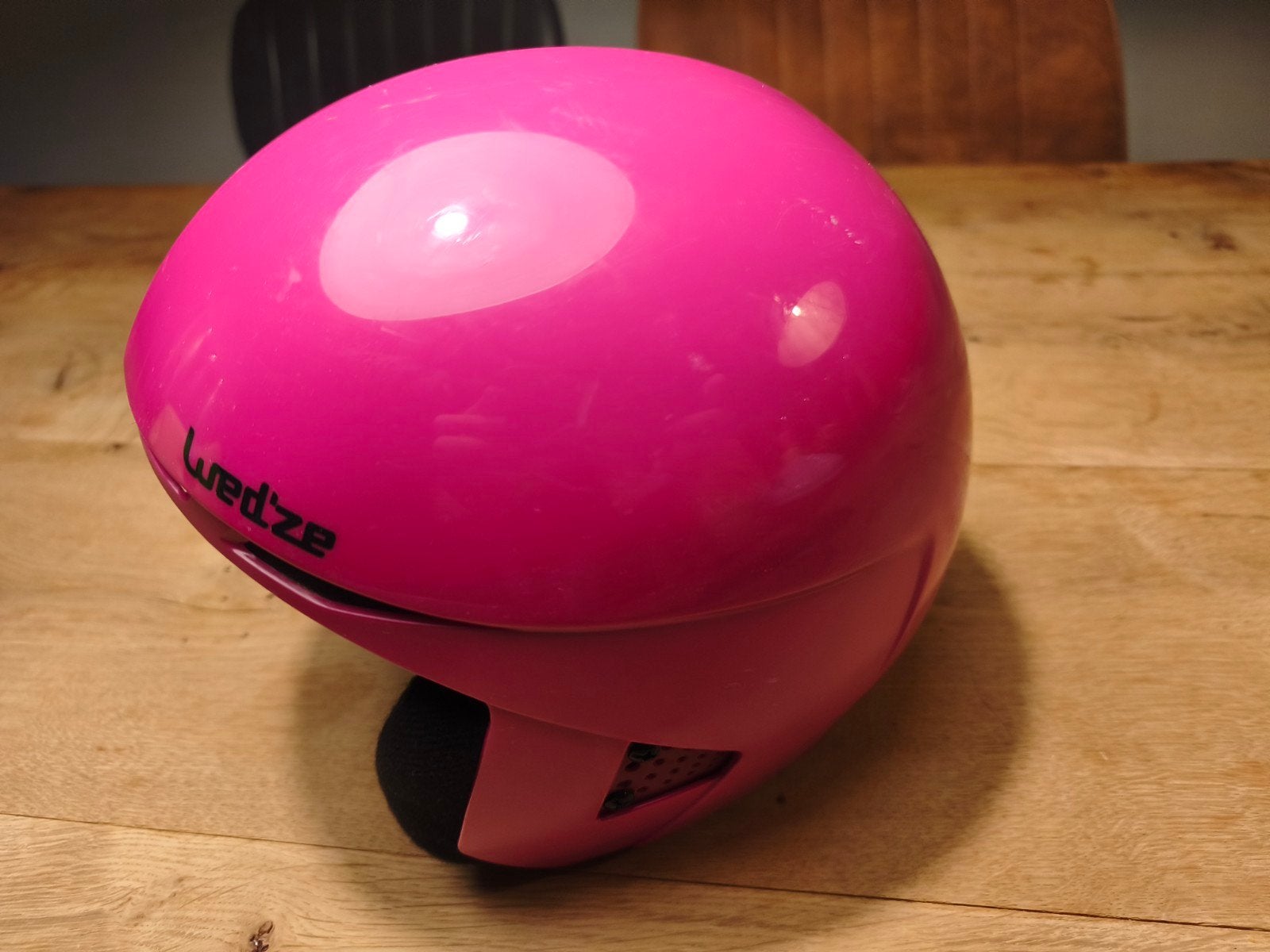 Roze skihelm voor kleine meid - Klasse A, Wed'ze, Ophalen, Gedragen