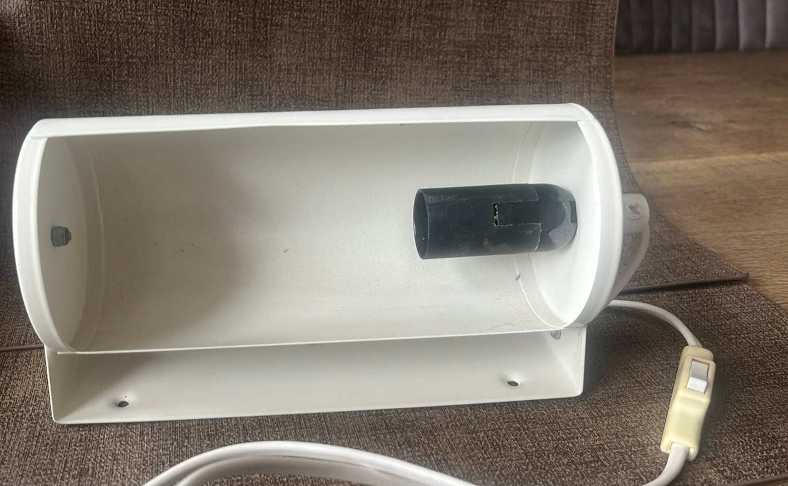 Ikea bedlampje retro type v413 kleine fitting, Gebruikt, Bedlamp, IKEA, E14 (klein)