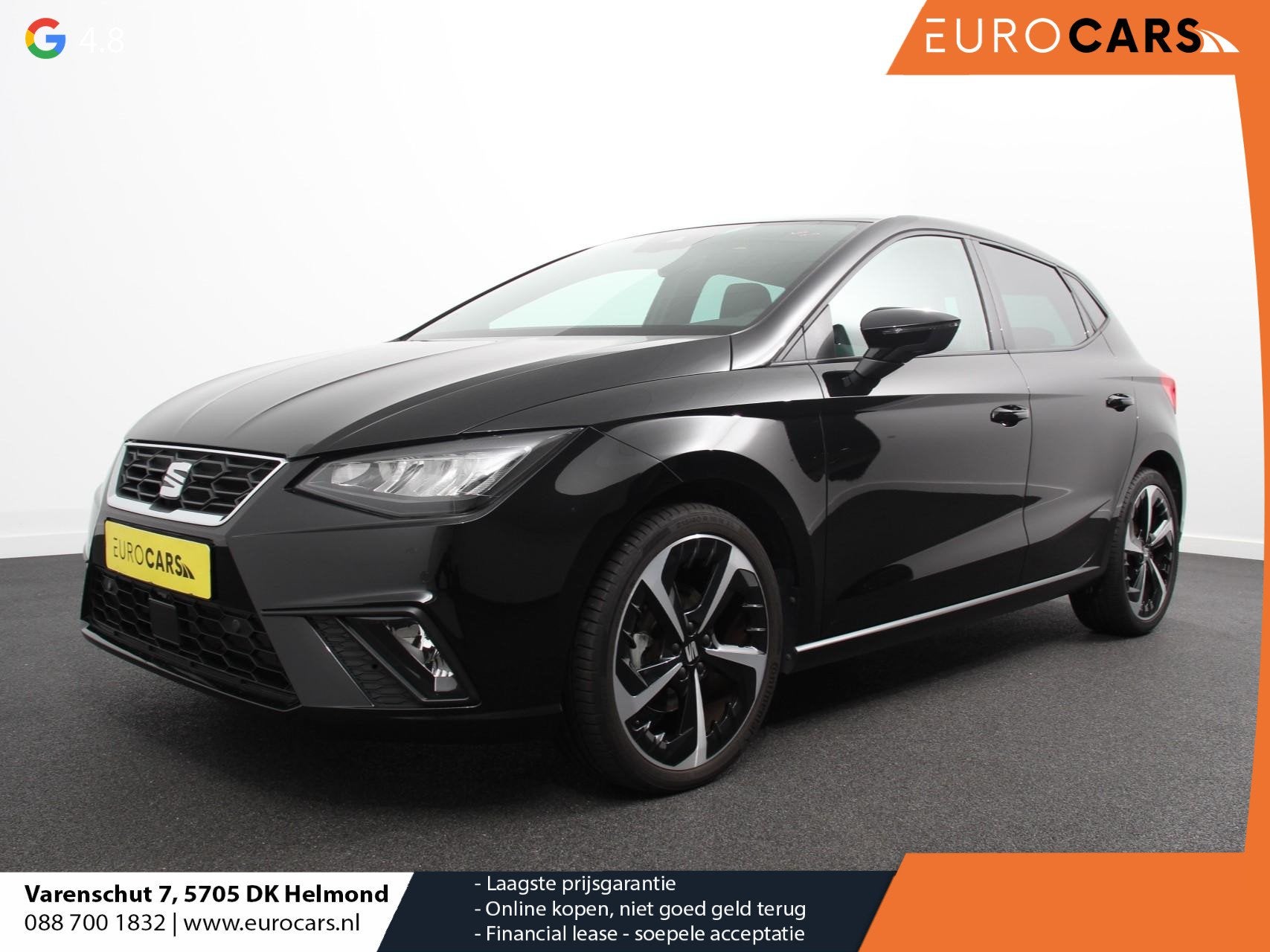 SEAT Ibiza 1.0 EcoTSI 116pk DSG FR Navigatie Apple Carplay/A, Stof, Gebruikt, 580 kg, 116 pk