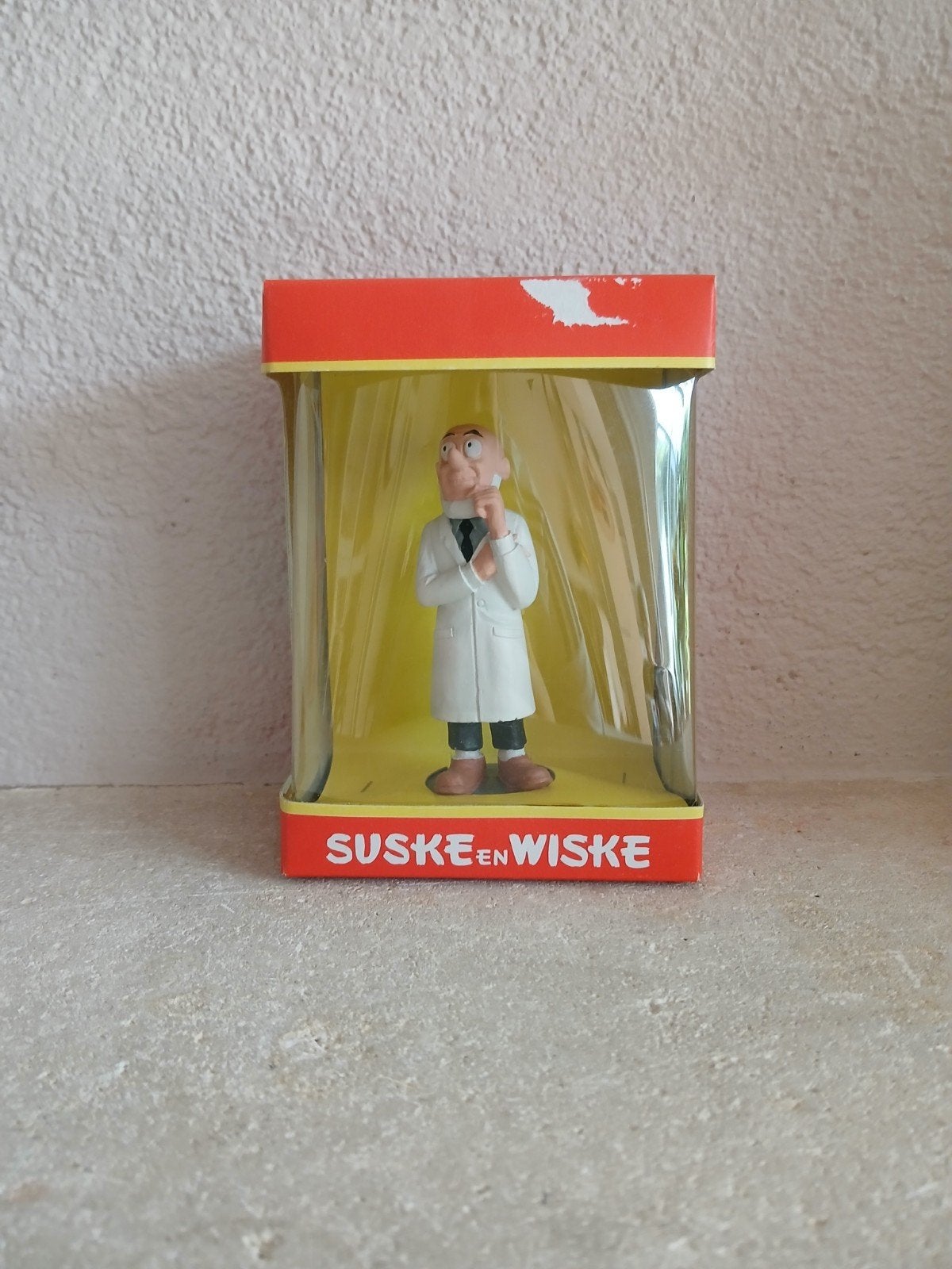 Suske en Wiske Beeldje - Professor Barabas, Verzamelen, Poppetjes en Figuurtjes, Verzenden, Zo goed als nieuw