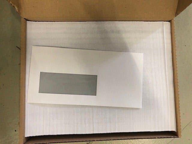 Enveloppen 110 x 220 met striplock en venster linksonder, Ophalen of Verzenden, Nieuw