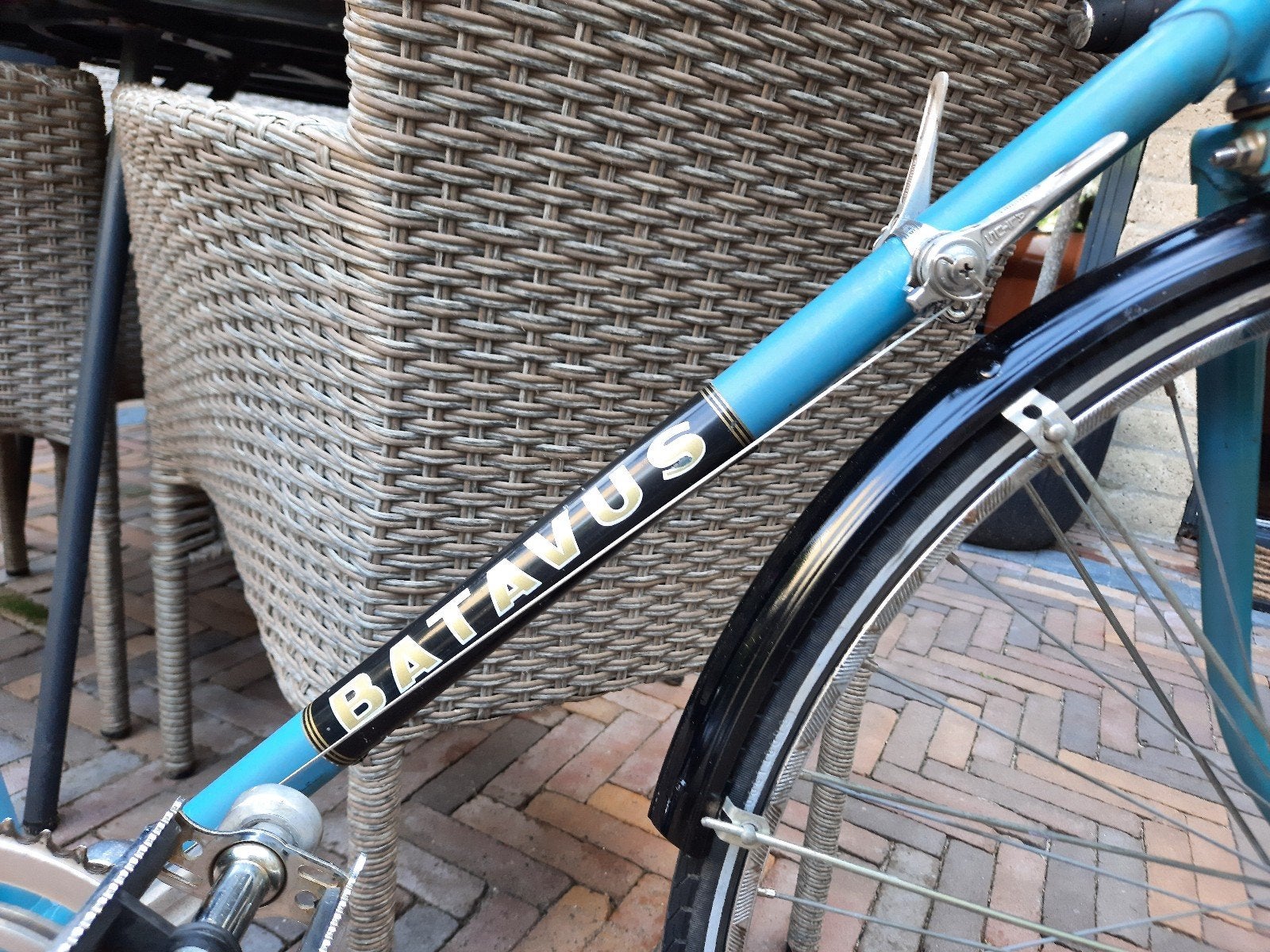 Retro Batavus race/toerfiets 1979, Fietsen en Brommers, Ophalen, Gebruikt, 10 tot 15 versnellingen, Batavus