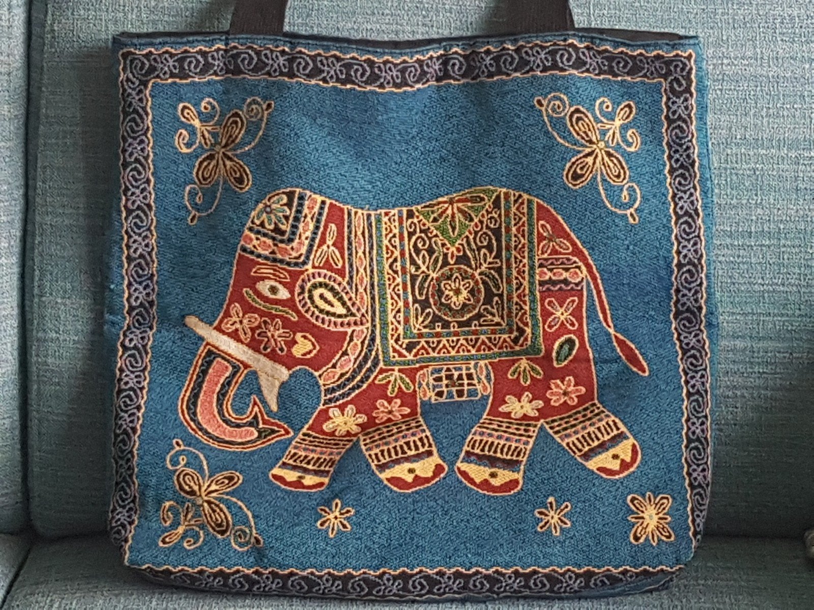 Wereldwinkel tas uit Thailand, Ophalen of Verzenden, Shopper