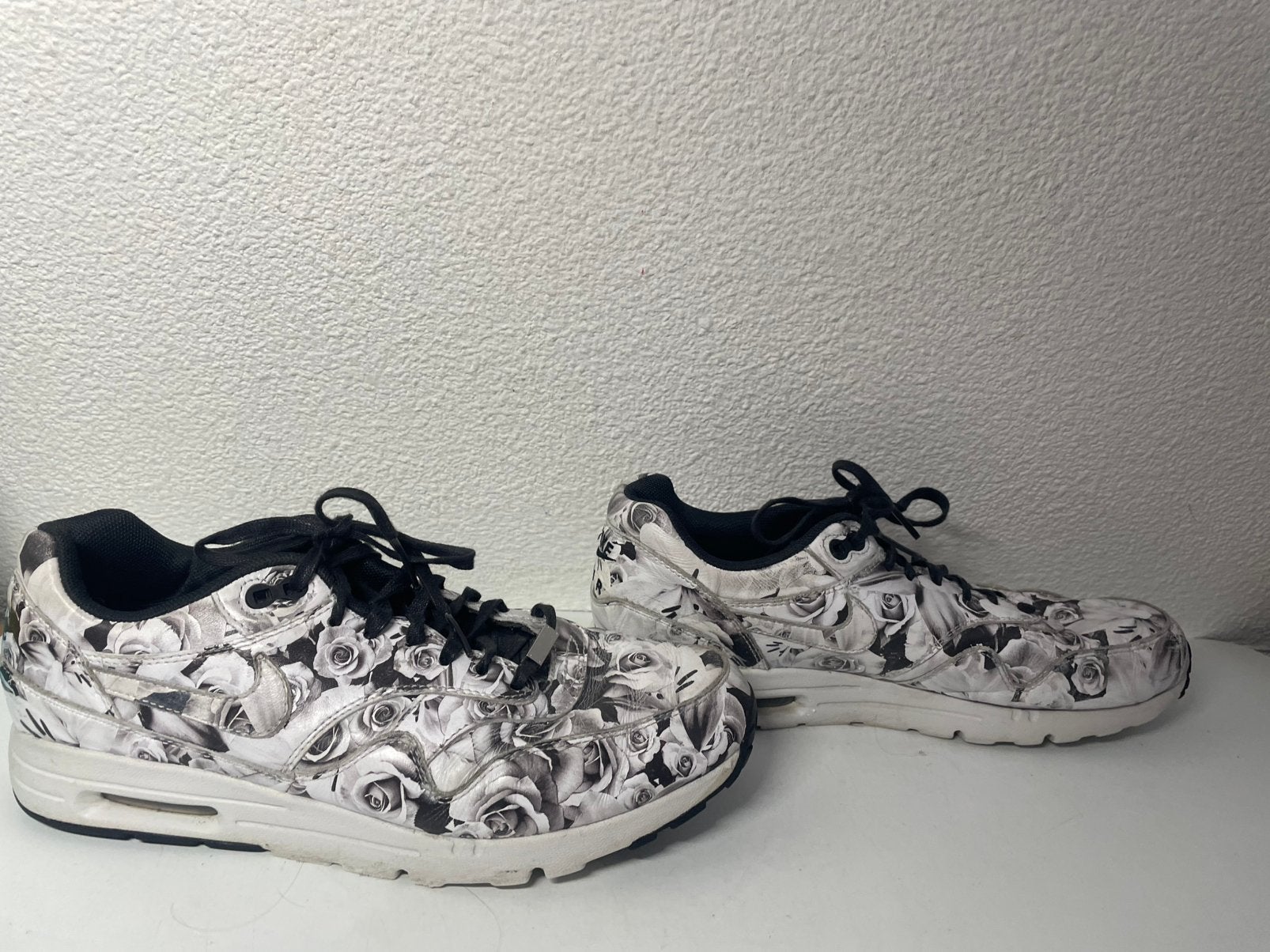 Nike Air max 1 Ultra Moire maat 41 met zak, Wit, Ophalen of Verzenden, Sneakers of Gympen, Gedragen